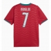 Portugal Cristiano Ronaldo #7 Hemma matchtröja VM 2026 Kortärmad Billigt